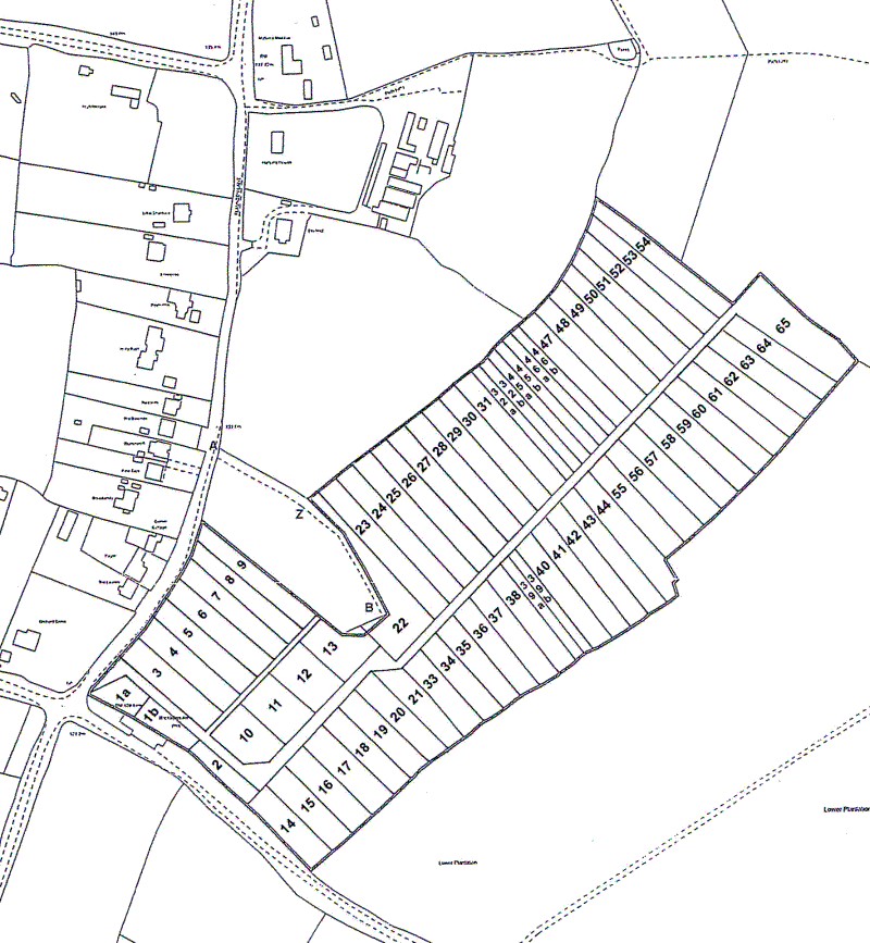 Plan of Flaunden